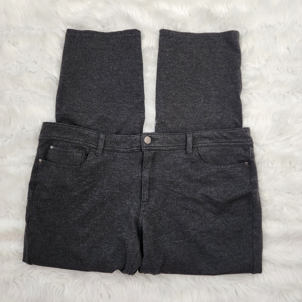 Larry Levine women's Trouser Ankle Length Mid Rise Pants Size 12